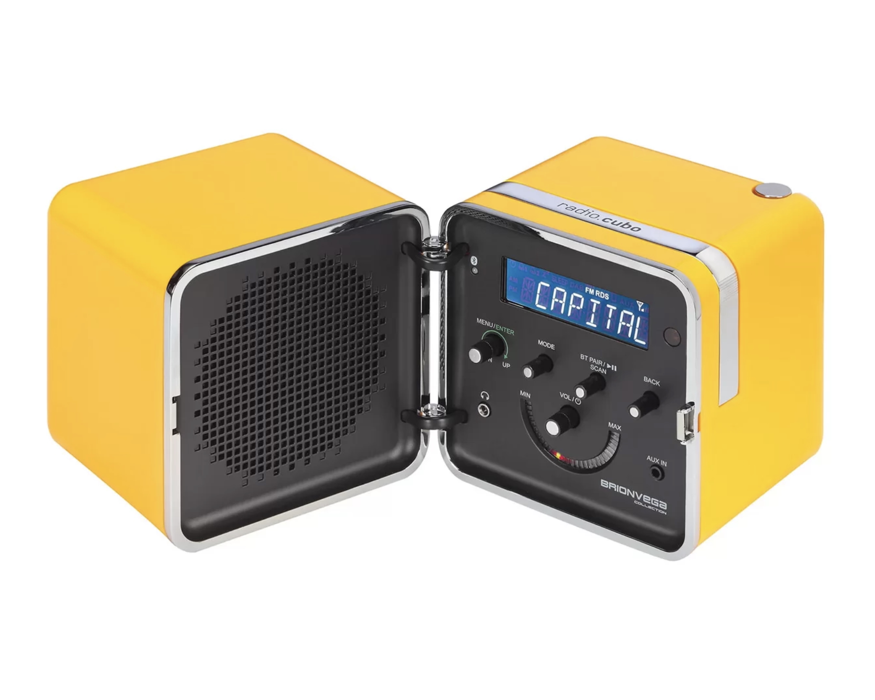 Brionvega Radio CUBO TS 522 gelb Brionvega Radio CUBO TS 522 gelb